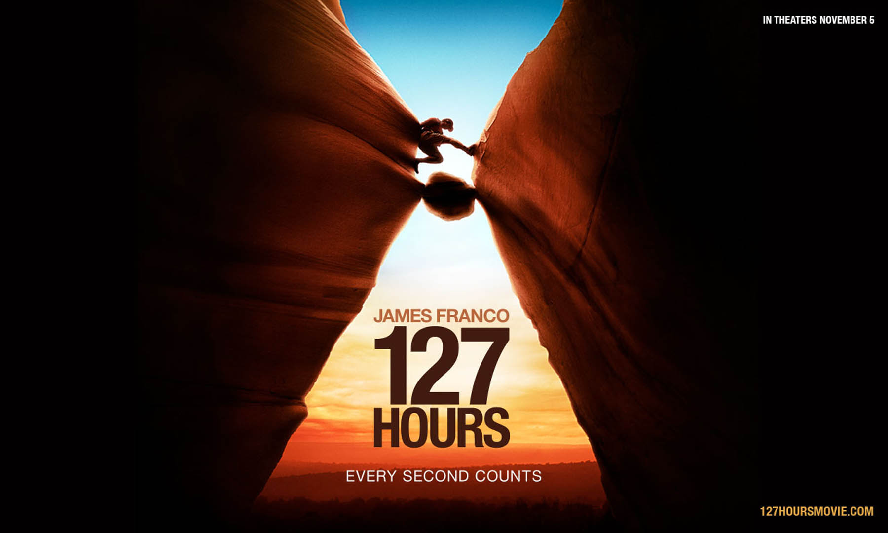 127 hours poster