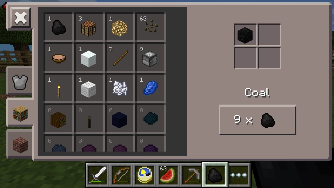 minecraft crafting