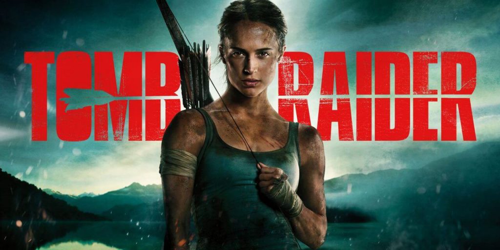 tomb raider filmi 2018 afişi