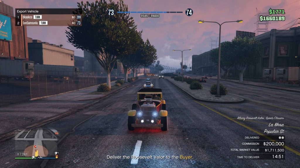 gta online import export araç satış 2 kişi