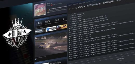 steam konsol açma ve komutlar