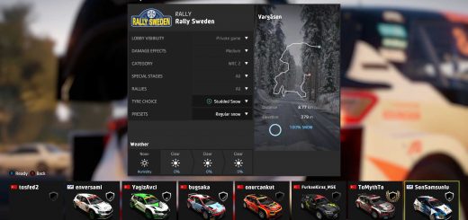 wrc8 lobby