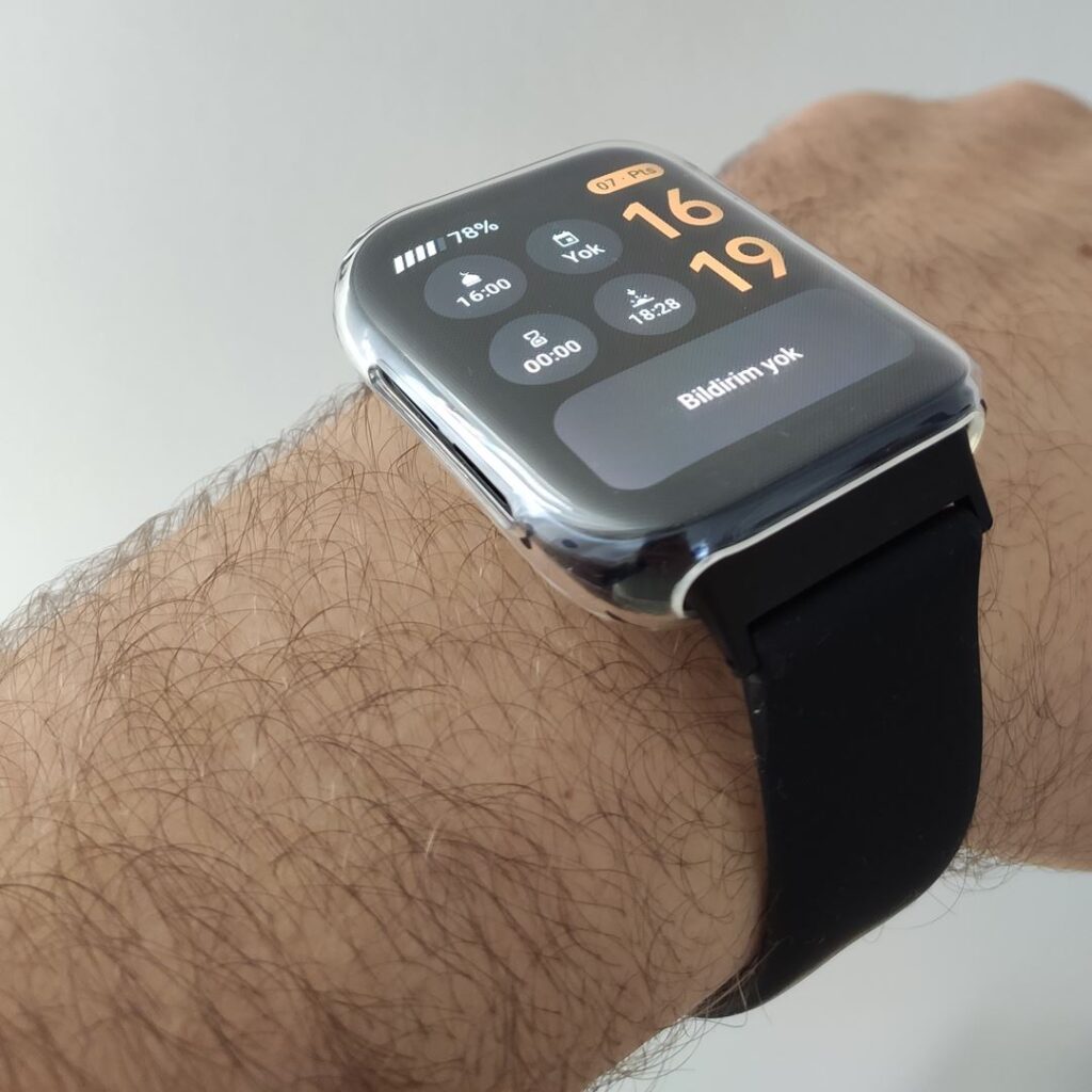 oppo watch silikon kılıf