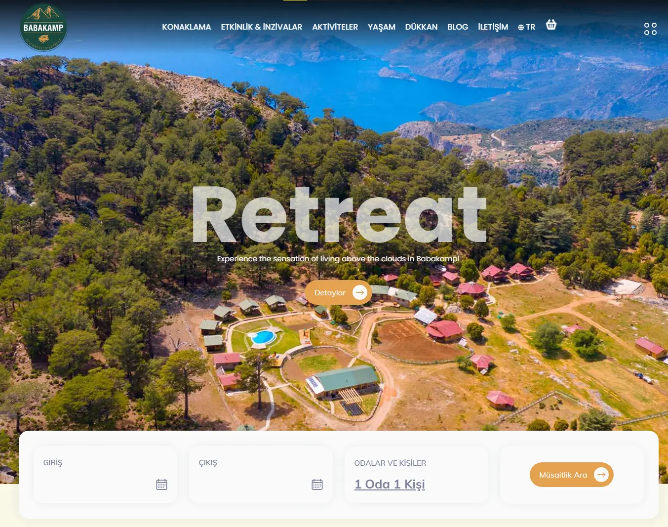 babakamp fethiye otel