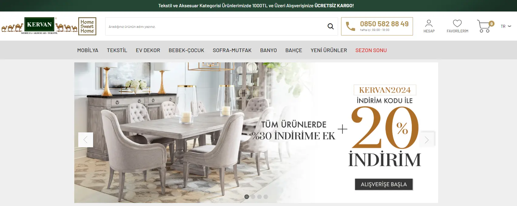 kervan konsol modelleri